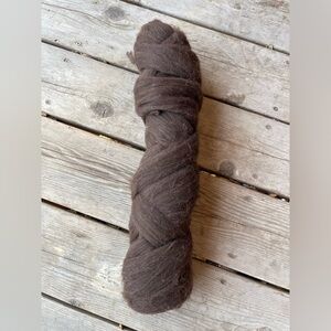 Ashford Brand Merino Wool Roving Colour - Dark Natural